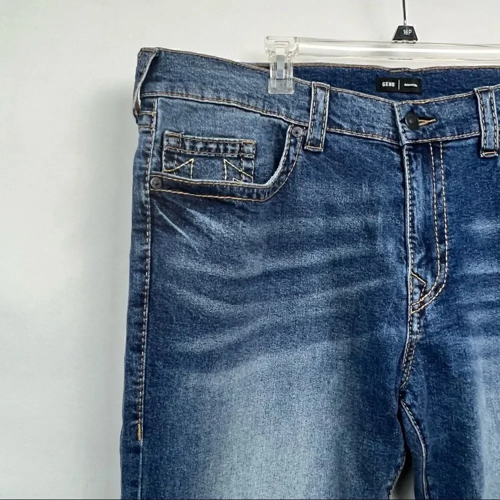 True Religion Geno Relaxed Slim Big T No Flap Jeans NWT